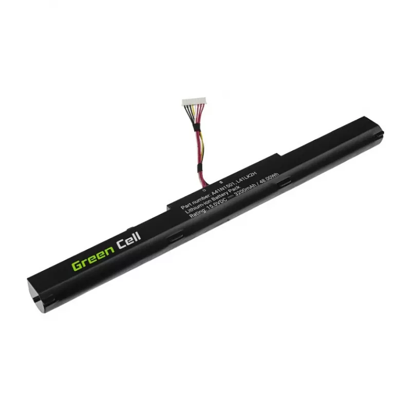 Green Cell GREENCELL Battery for Asus A41N1501 - Li-Polymer 15.2V 4000mAh 60.8Wh 4 Cells Black