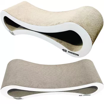 MOZOS KITTY-SPIKE Cat Scratcher & Lounge Bed for Cats, Cardboard, Large, 86 cm XXL