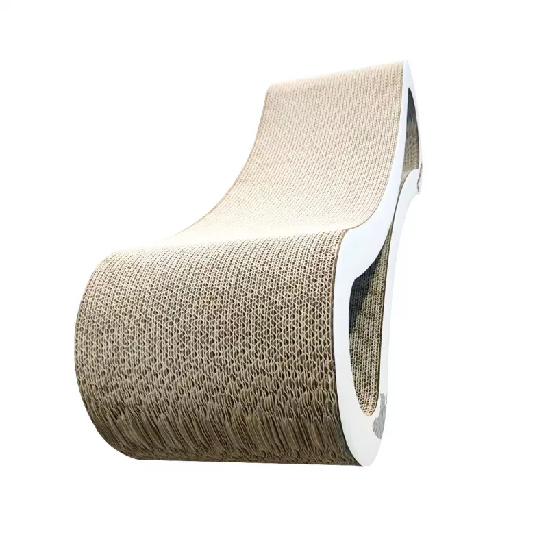 MOZOS KITTY-SPIKE Cat Scratcher & Lounge Bed for Cats, Cardboard, Large, 86 cm XXL