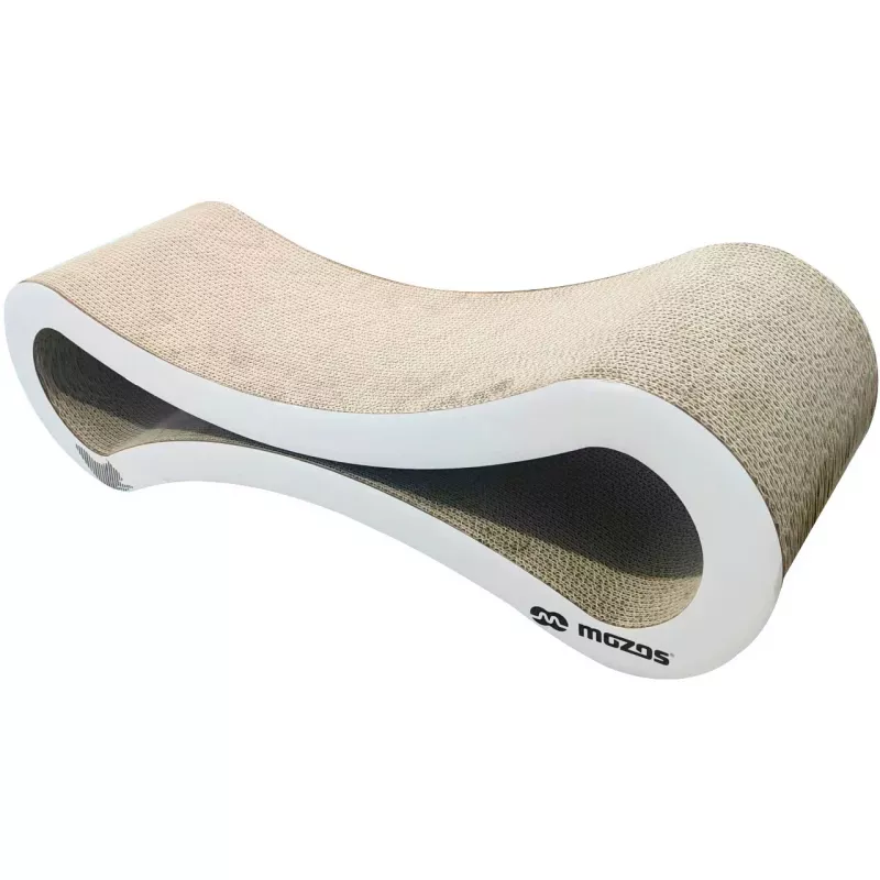 MOZOS KITTY-SPIKE Cat Scratcher & Lounge Bed for Cats, Cardboard, Large, 86 cm XXL