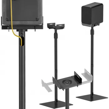 MOZOS MSS6-SET-PRO Studio Monitor Stands Pair 2 Pieces