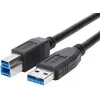 Brackton USB Type-A to Type-B 5Gbps 3m Cable - Black