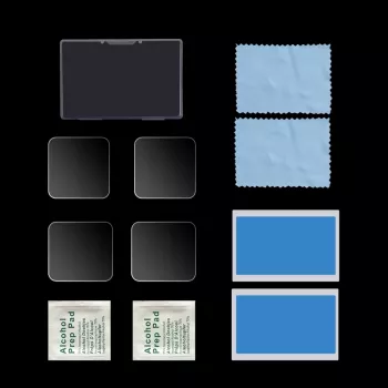 SUNNYLIFE 4x Tempered Glass Screen Protector for Insta360 One R 4K Edition LCD Display