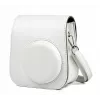 LOVEINSTANT 2-in-1 Set: Protective Case and Photo Album for Fujifilm Instax Mini 11 - White