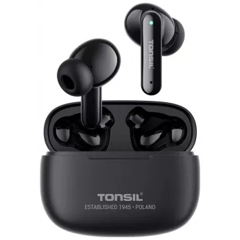 Tonsil T55BT Pro Portable Bluetooth Speaker, Black, 20W, IPX5, RGB LED, TWS