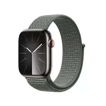 Crong Nylon Sport Band for Apple Watch 38/40/41/42 mm (Military Green)