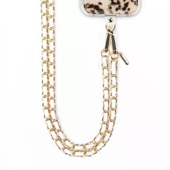 Crong Phone Crossbody - Lanyard Strap for Phone (White Twist)