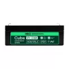 Greencell AGM VRLA 12V 2.5Ah Maintenance-Free Battery for Cash Registers, Toys (178x36x66mm)