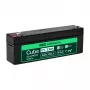 Greencell AGM VRLA 12V 2.5Ah Maintenance-Free Battery for Cash Registers, Toys (178x36x66mm)