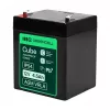 Greencell AGM VRLA 12V 4.5Ah Maintenance-Free Battery for Cash Registers, Toys, Cameras (90x70x106mm)