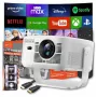 Zenwire PrimeView IMC460 Pro Mini Projector Portable Android 14 WiFi