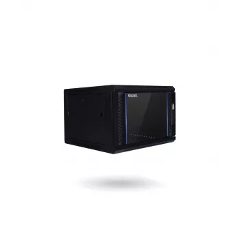 RACKTEL RL-4506WR 6U 19-inch Wall Mount Rack Cabinet 600x450 mm Black
