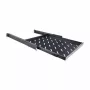RACKTEL RL-P800W 1U 19-inch Sliding Shelf for 800mm Deep Rack, 50 kg Capacity, Black