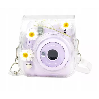 LOVEINSTANT 8-in-1 Accessory Bundle for Fujifilm Instax Mini 11 - Dried Chamomile Design