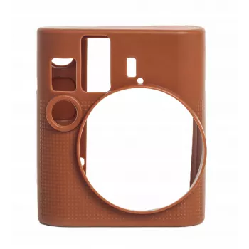 LOVEINSTANT Silicone Protective Case for Fujifilm Instax Mini 41 - Brown