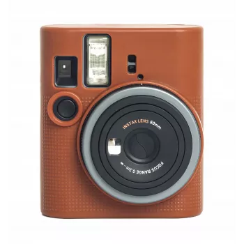 LOVEINSTANT Silicone Protective Case for Fujifilm Instax Mini 41 - Brown