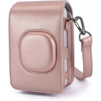 LOVEINSTANT Protective Case for Fujifilm Instax Mini LiPlay - Glossy Pink