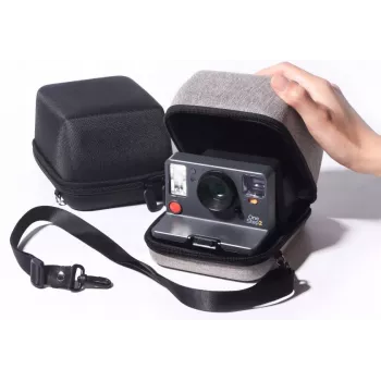 LOVEINSTANT Carrying Case for Polaroid Now, Now+, OneStep 2 VF, OneStep+ - Black