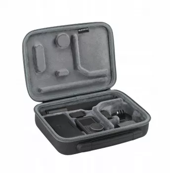 SUNNYLIFE Protective Case for DJI Osmo Action 3 - Black Silicone Cover with Lens Cap (OA3-B511-D)