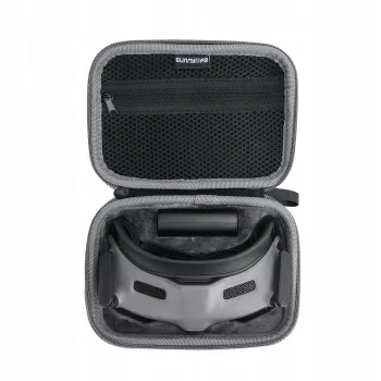 SUNNYLIFE Protective Carrying Case for DJI Goggles 2 - Grey/Black Hard Shell EVA Foam