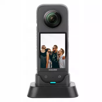 SUNNYLIFE Mini Tripod / Handheld Grip for Insta360 X3 - Black