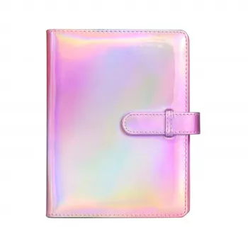 LOVEINSTANT Photo Album 256 Photos for Fujifilm Instax Mini 40 12 11 9 8 7 Evo Liplay Link - Pink Flash