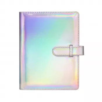 LOVEINSTANT Photo Album 256 Photos for Fujifilm Instax Mini 40 12 11 9 8 7 Evo Liplay Link / Silver Glitter