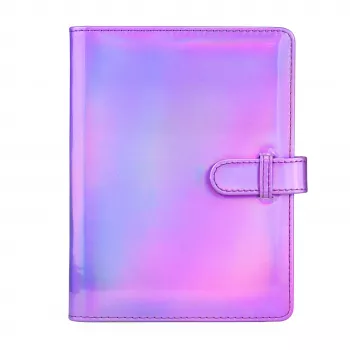 LOVEINSTANT Photo Album 128 Photos for Fujifilm Instax Mini 40 12 11 9 8 7 Evo Liplay Link, Purple Glitter