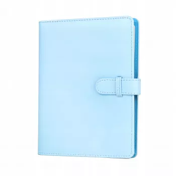 LOVEINSTANT Photo Album for Fujifilm Instax Mini 40 12 11 9 8 7 Evo LiPlay Link, 128 Photos, Blue
