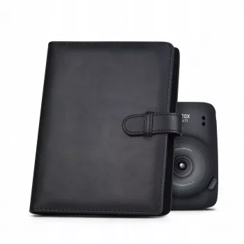 LOVEINSTANT Photo Album 128 Photos for Fujifilm Instax Mini 40 12 11 9 8 7 Evo Liplay Link / Black