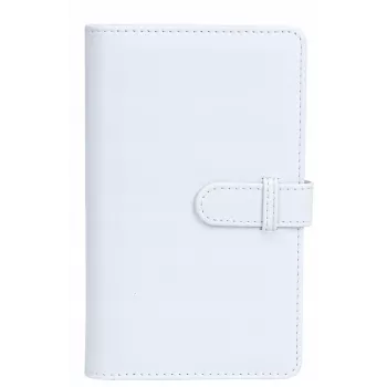 LOVEINSTANT Photo Album for 108 Photos Compatible with Fujifilm Instax Mini 12, 11, 40, 9, 8, 7, Evo, Liplay, Link / White