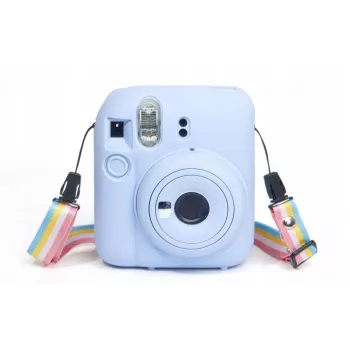 LOVEINSTANT Silicone Protective Case for Fujifilm Instax Mini 12 - Blue