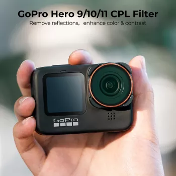 KF Circular Polarizer CPL MC Filter for GoPro Hero 12/11/10/9 Black KF01.2336