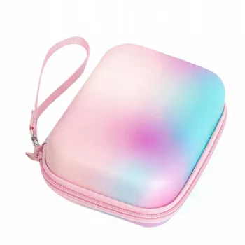 LOVEINSTANT Protective Case for Fujifilm Instax Mini Evo / Liplay / Square SQ Link / Link 2 SE, Multicolor Ombre