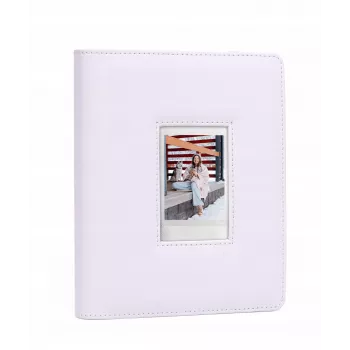 LOVEINSTANT Photo Album 288 Photos for Fuji Instax Canon Xiaomi Polaroid HP Kodak Zink / Front Cover Window / Purple