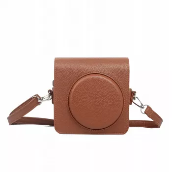LOVEINSTANT Protective Case for Fujifilm Instax Square SQ40 - Brown