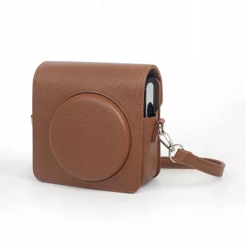 LOVEINSTANT Protective Case for Fujifilm Instax Square SQ40 - Brown