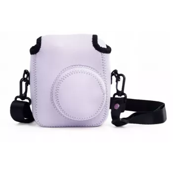 LOVEINSTANT Soft Neoprene Protective Case for Fujifilm Instax Mini 12 - Purple