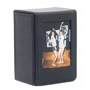 LOVEINSTANT Photo Storage Case for Fujifilm Instax Mini 100 Photos - Black