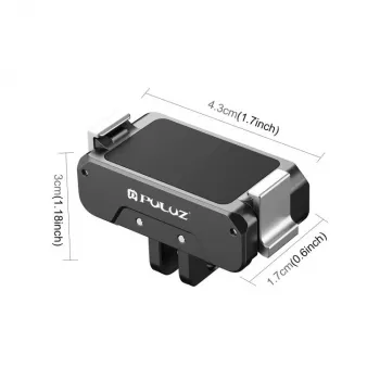 PULUZ Adapter Mount 1/4 inch + GoPro System for DJI Osmo Action 4/3/2/1 PU995B