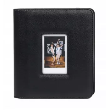 LOVEINSTANT Photo Album 288 Photos for Fuji Instax Canon Xiaomi Polaroid HP Kodak Zink – Black with Cover Window