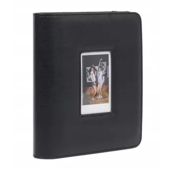 LOVEINSTANT Photo Album 288 Photos for Fuji Instax Canon Xiaomi Polaroid HP Kodak Zink – Black with Cover Window