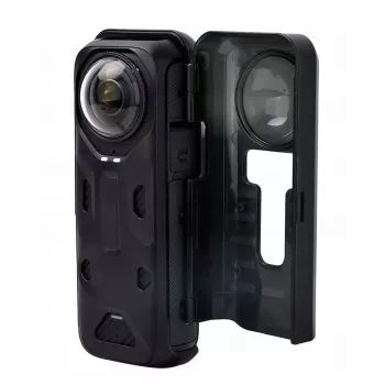 SUNNYLIFE Hard Shell Protective Case for Insta360 X4 Action Camera - Black