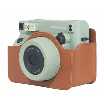 LOVEINSTANT Protective Case for Fujifilm Instax Wide 400 - Brown