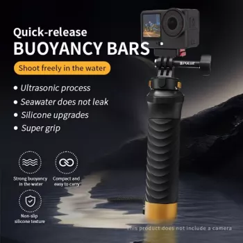 PULUZ Floating Hand Grip Buoyancy Stick for GoPro SJCAM Xiaomi DJI Insta360 Action Cameras PU1053B