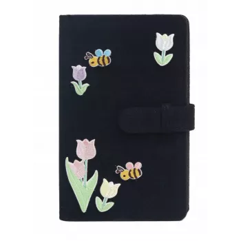 LOVEINSTANT Photo Album for 96 Photos Compatible with Fujifilm Instax Mini 99, 12, 40, 11, 9, Evo, LiPlay, Link – Tulip Design