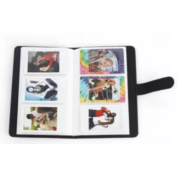 LOVEINSTANT Photo Album for 96 Photos Compatible with Fujifilm Instax Mini 99, 12, 40, 11, 9, Evo, LiPlay, Link – Tulip Design
