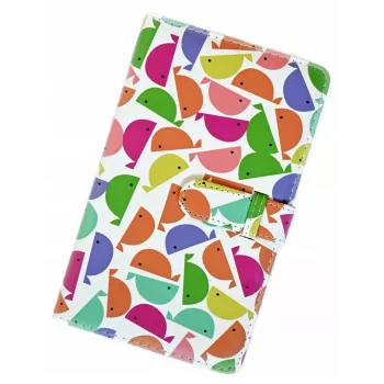 LOVEINSTANT Photo Album for Fujifilm Instax Mini 12 40 11 9 8 7 Evo Liplay Link - 96 Photos - Whales Design