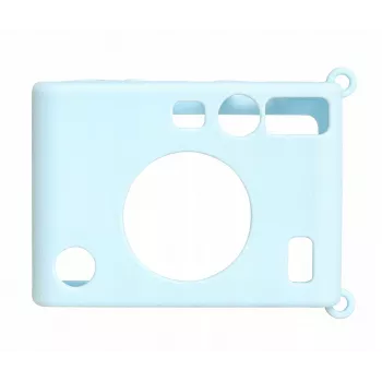 LOVEINSTANT Silicone Protective Case for Fujifilm Instax Mini Evo Camera - Blue