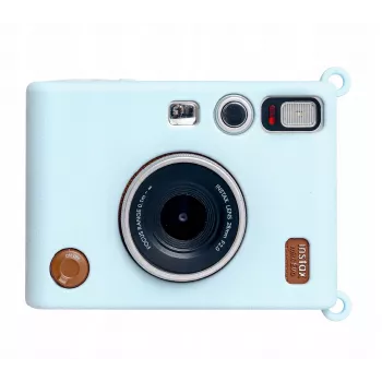 LOVEINSTANT Silicone Protective Case for Fujifilm Instax Mini Evo Camera - Blue